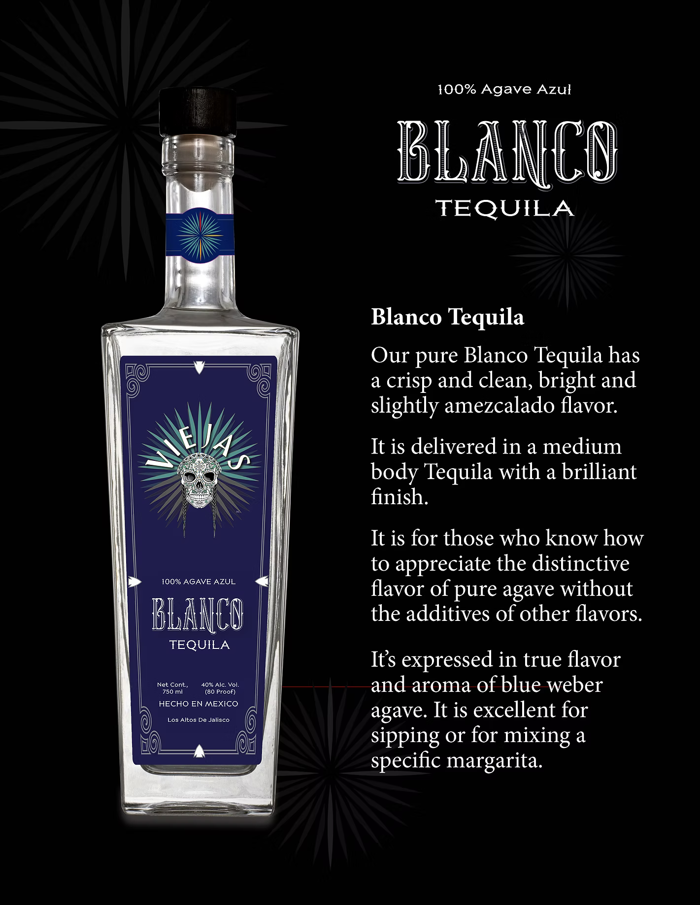 VIEJAS BLANCO TEQUILA